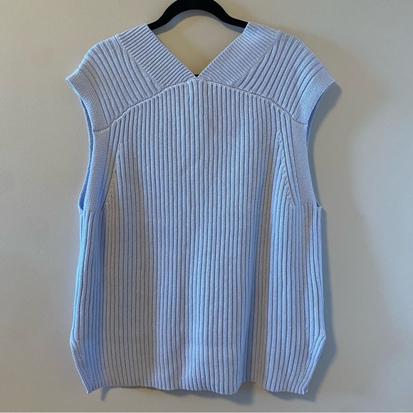 H&M Rib-knit Sweater Vest in Light Blue - Picture 7 of 7